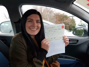 Niamh Automatic Driving Lessons Passed Driving Test